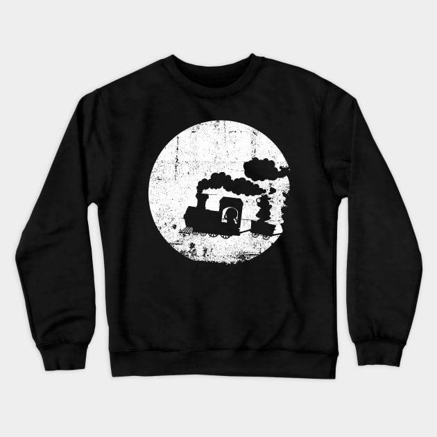 Train locomotive Crewneck Sweatshirt by Johnny_Sk3tch